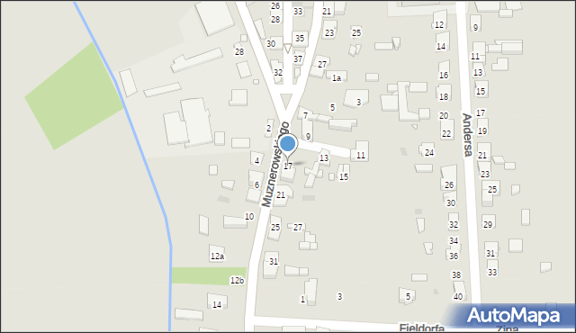 Krzepice, Muznerowskiego Stanisław, ks., 17, mapa Krzepice