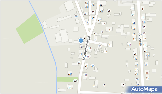 Krzepice, Muznerowskiego Stanisław, ks., 4, mapa Krzepice