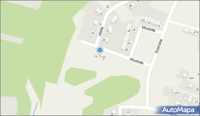 Marklowice, Musioła Pawła, 19, mapa Marklowice
