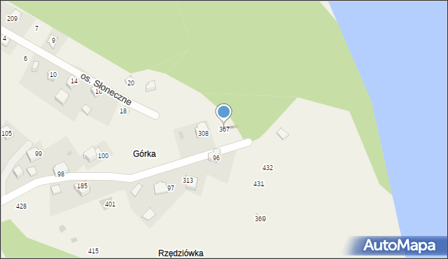 Mucharz, Mucharz, 367, mapa Mucharz