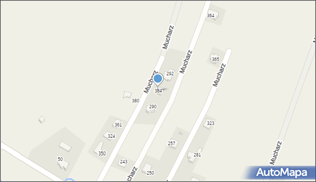 Mucharz, Mucharz, 384, mapa Mucharz