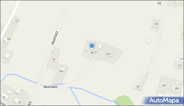 Mucharz, Mucharz, 54, mapa Mucharz
