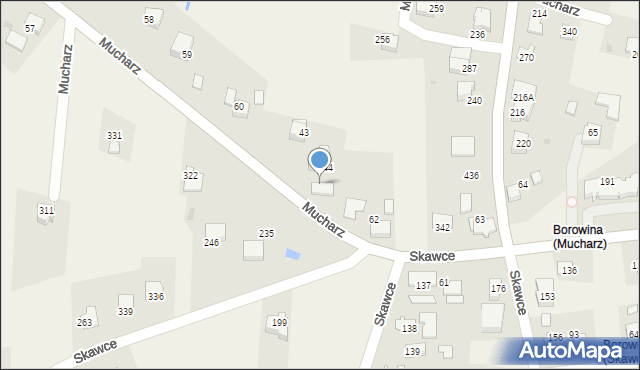 Mucharz, Mucharz, 61, mapa Mucharz