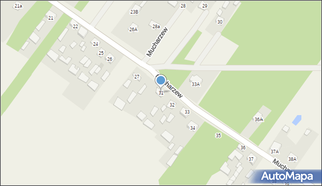 Mucharzew, Mucharzew, 31, mapa Mucharzew