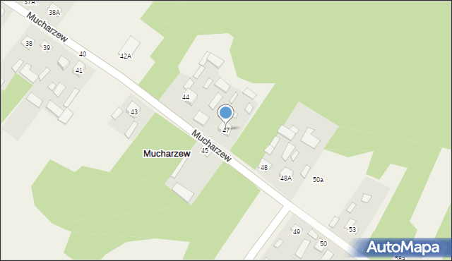 Mucharzew, Mucharzew, 47, mapa Mucharzew