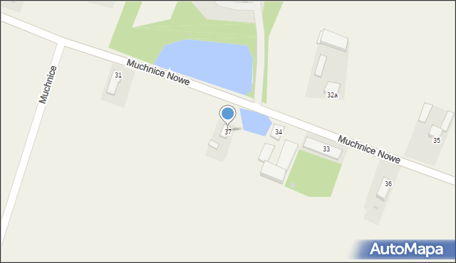 Muchnice Nowe, Muchnice Nowe, 37, mapa Muchnice Nowe