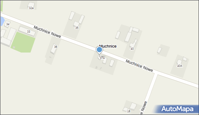 Muchnice Nowe, Muchnice Nowe, 38, mapa Muchnice Nowe