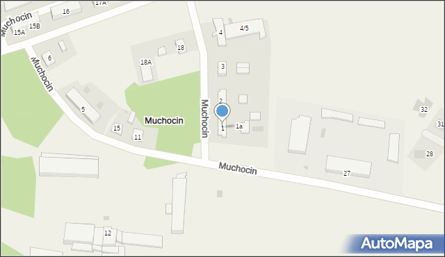 Muchocin, Muchocin, 1, mapa Muchocin