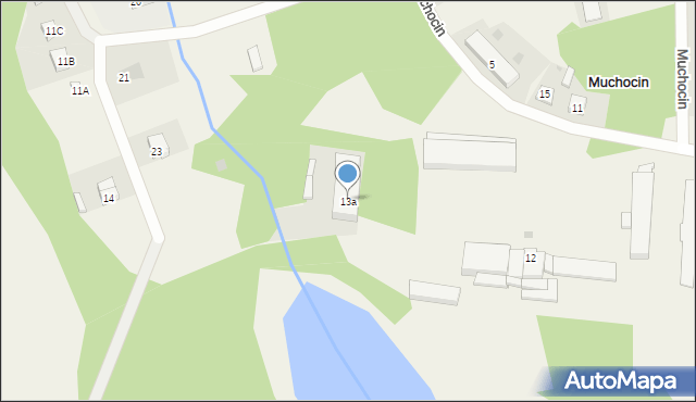 Muchocin, Muchocin, 13a, mapa Muchocin