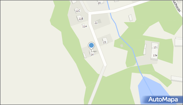 Muchocin, Muchocin, 14/1, mapa Muchocin