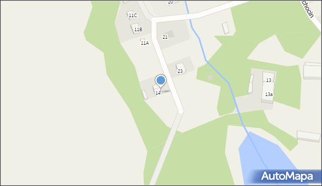 Muchocin, Muchocin, 14/2, mapa Muchocin