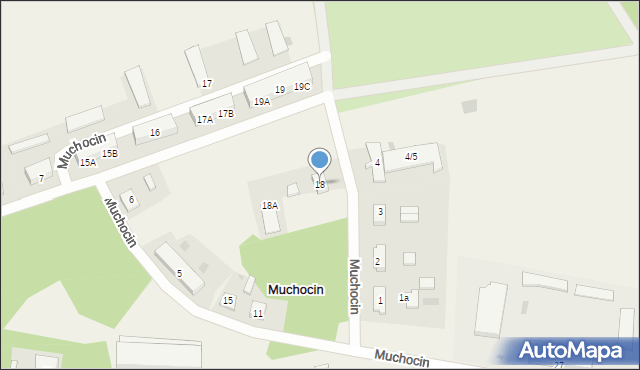 Muchocin, Muchocin, 18, mapa Muchocin