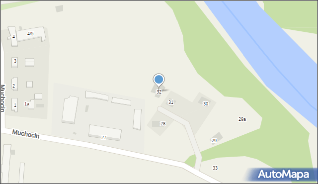 Muchocin, Muchocin, 32, mapa Muchocin