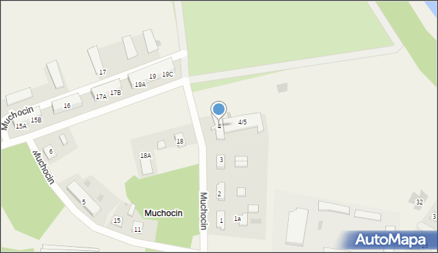 Muchocin, Muchocin, 4, mapa Muchocin