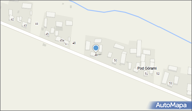 Muniakowice, Muniakowice, 49, mapa Muniakowice