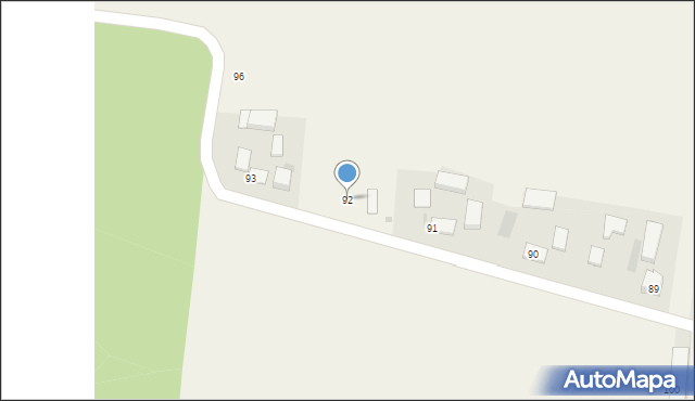 Muniakowice, Muniakowice, 92, mapa Muniakowice