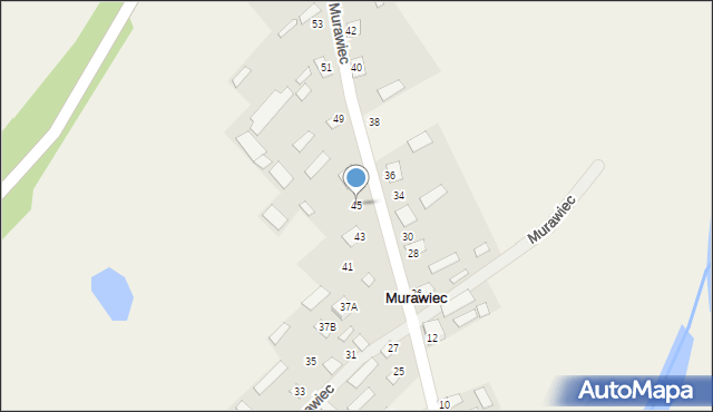 Murawiec, Murawiec, 45, mapa Murawiec