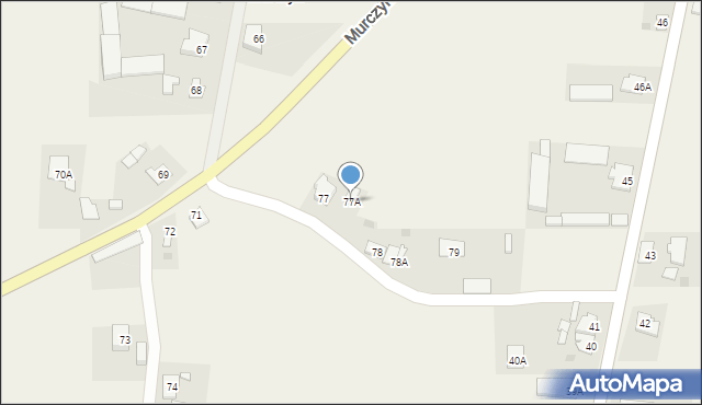 Murczyn, Murczyn, 77A, mapa Murczyn