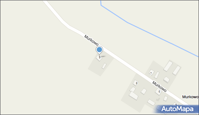 Murkowo, Murkowo, 9, mapa Murkowo