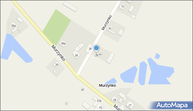Murzynko, Murzynko, 29, mapa Murzynko