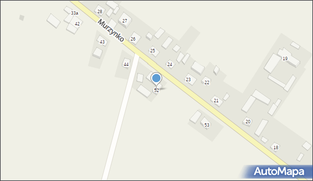Murzynko, Murzynko, 52, mapa Murzynko