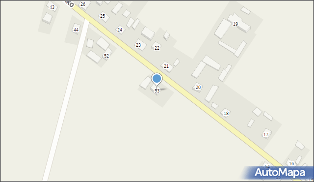 Murzynko, Murzynko, 53, mapa Murzynko