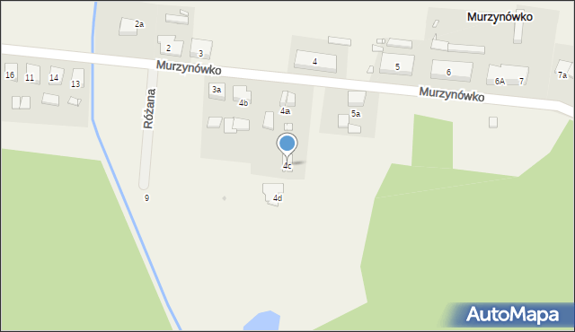 Murzynówko, Murzynówko, 4c, mapa Murzynówko