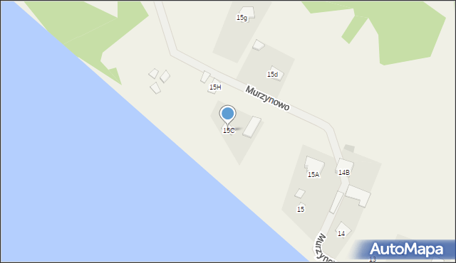 Murzynowo, Murzynowo, 15C, mapa Murzynowo