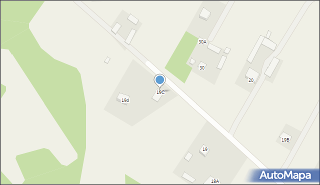 Murzynowo, Murzynowo, 19C, mapa Murzynowo
