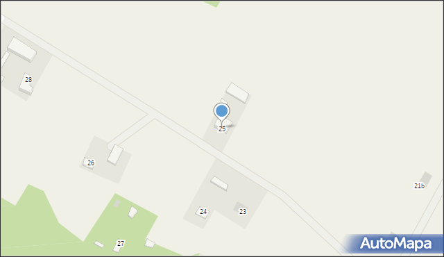Murzynowo, Murzynowo, 25, mapa Murzynowo