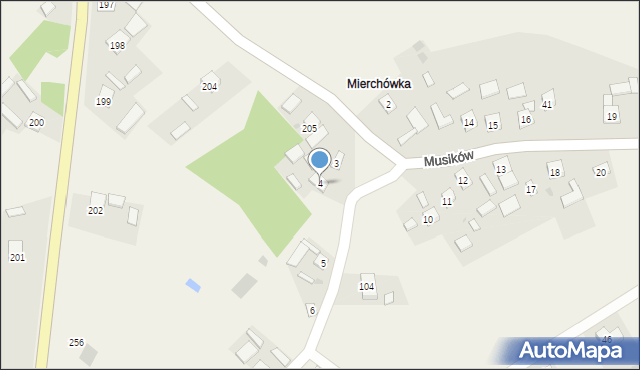 Musików, Musików, 4, mapa Musików