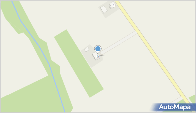 Muszkowo, Muszkowo, 1a, mapa Muszkowo