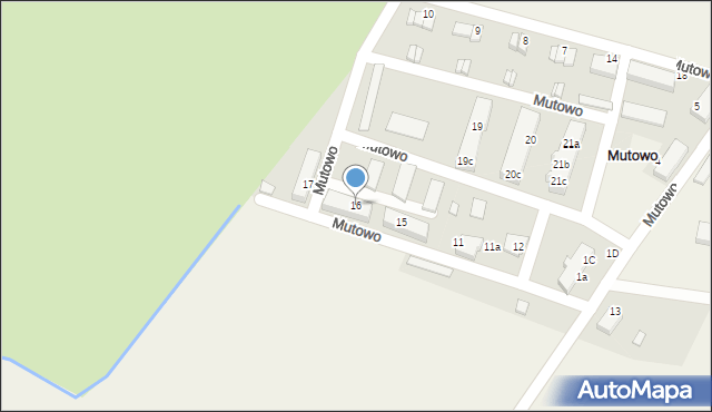Mutowo, Mutowo, 16, mapa Mutowo