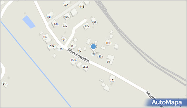 Mysłowice, Murckowska, 88, mapa Mysłowice