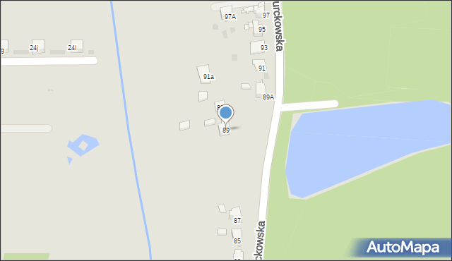 Mysłowice, Murckowska, 89, mapa Mysłowice