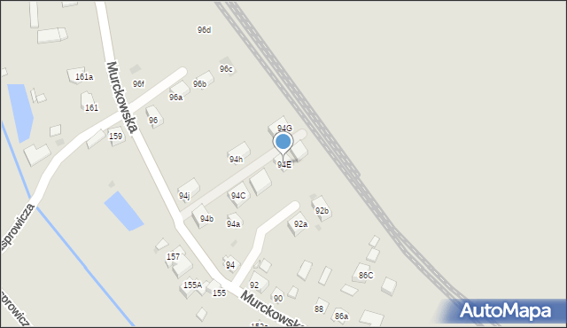 Mysłowice, Murckowska, 94E, mapa Mysłowice