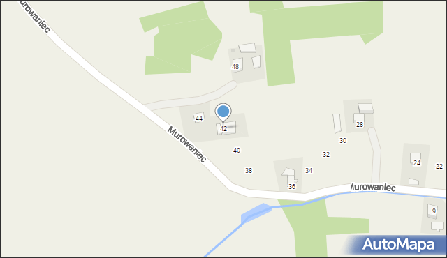 Niżna Łąka, Murowaniec, 42, mapa Niżna Łąka