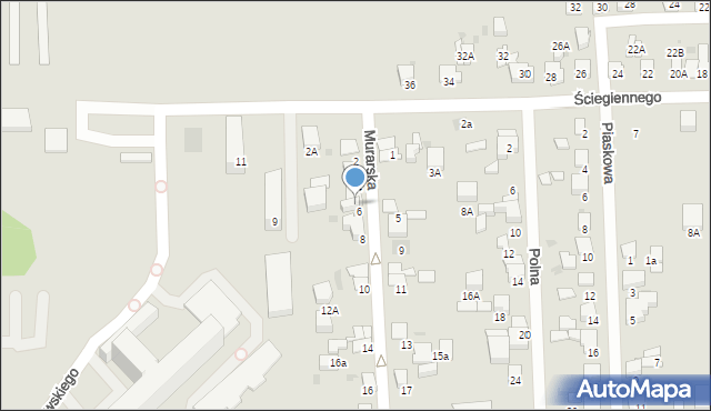 Starogard Gdański, Murarska, 6C, mapa Starogard Gdański