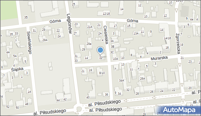 Tomaszów Mazowiecki, Murarska, 12, mapa Tomaszów Mazowiecki