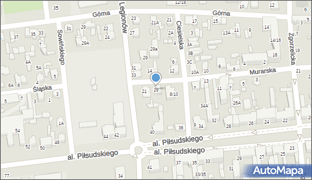 Tomaszów Mazowiecki, Murarska, 19, mapa Tomaszów Mazowiecki