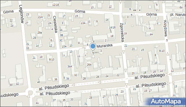 Tomaszów Mazowiecki, Murarska, 5, mapa Tomaszów Mazowiecki