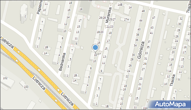 Wrocław, Murarska, 12, mapa Wrocławia