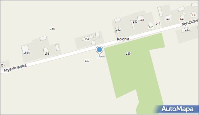 Góra Włodowska, Myszkowska, 137, mapa Góra Włodowska