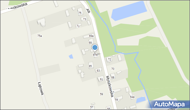 Góra Włodowska, Myszkowska, 67A, mapa Góra Włodowska