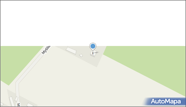 Hanna, Myśliwska, 8, mapa Hanna