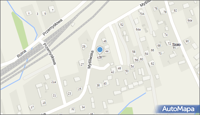 Horyniec-Zdrój, Myśliwska, 44A, mapa Horyniec-Zdrój