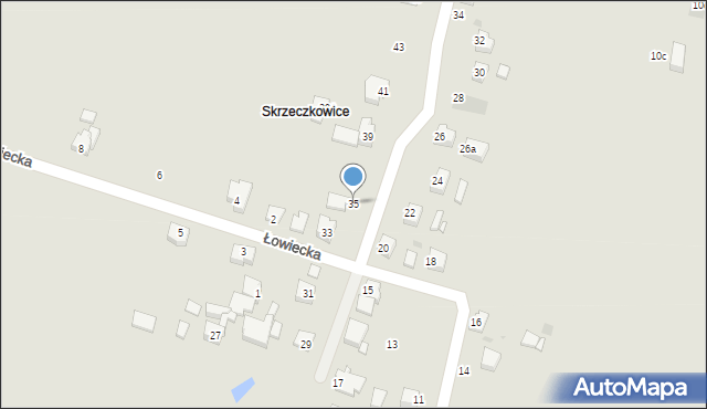Jastrzębie-Zdrój, Myśliwska, 35, mapa Jastrzębie-Zdrój