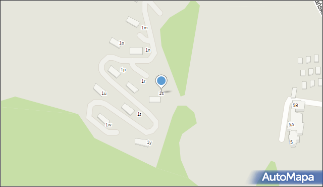 Karpacz, Myśliwska, 1s, mapa Karpacz