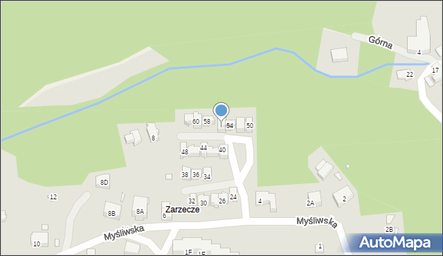 Karpacz, Myśliwska, 56, mapa Karpacz