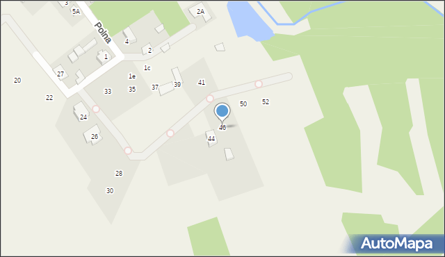 Klepacze, Myśliwska, 46, mapa Klepacze